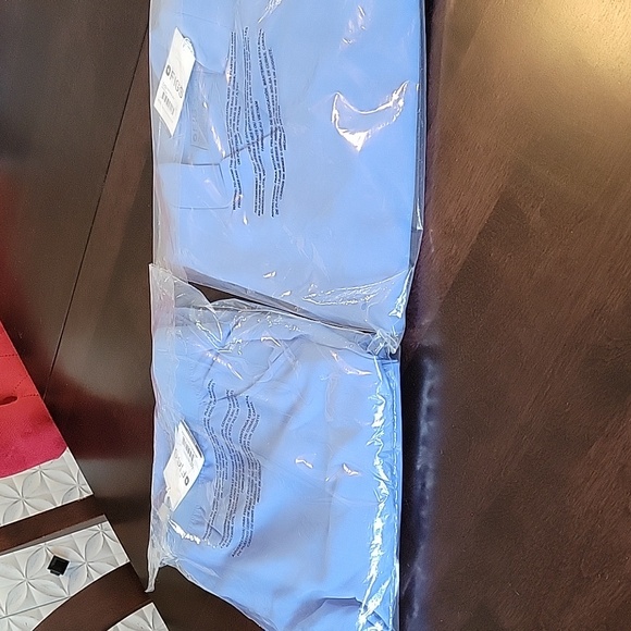 FIGS Womens 2 Piece Large Scrubs Set Blue Zamora Pants and Inala Slim Top - Picture 1 of 6